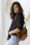 Bolso Tachuelas y Flecos Kila