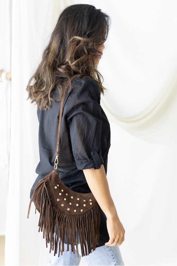 Bolso Tachuelas y Flecos Kila Bolso Tachuelas y Flecos Kila