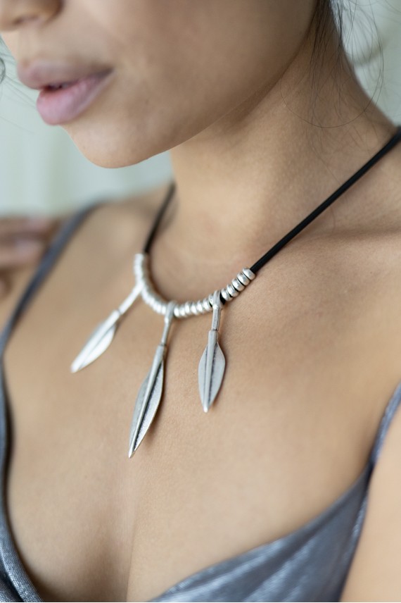 Collar Encerado Zamak Arrow Collar Encerado Zamak Arrow