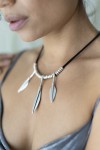 Collar Encerado hojas Leaf Collar Encerado hojas Leaf