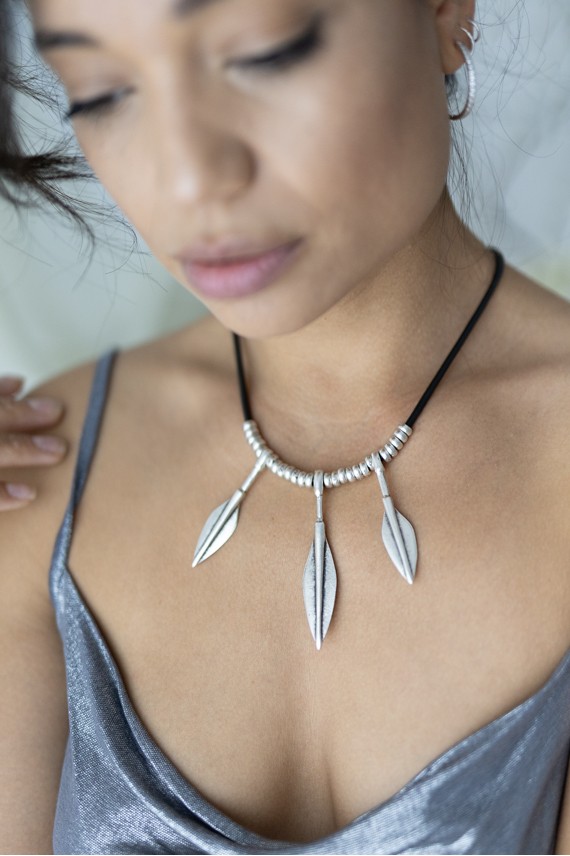Collar Encerado Zamak Arrow Collar Encerado Zamak Arrow
