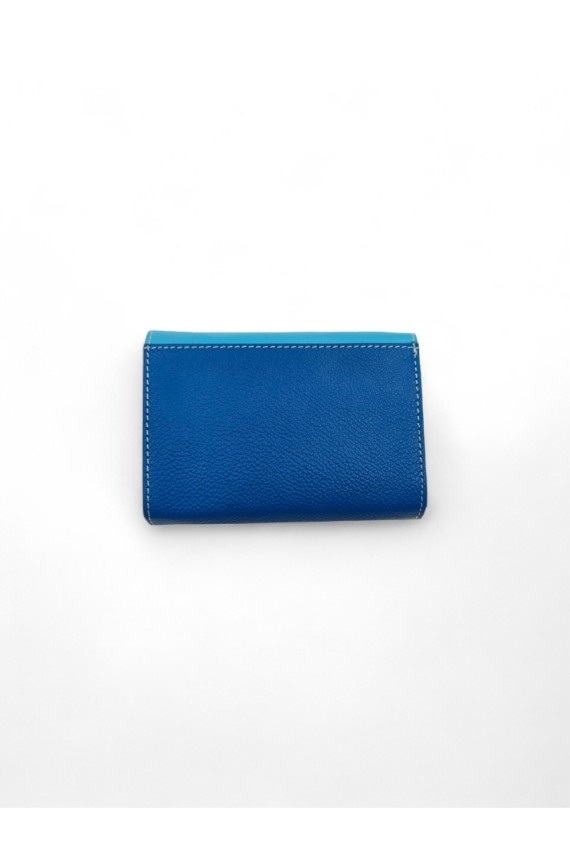 Carteras multicolor de piel reciclada Soruka con solapa animal print, diseño artesanal sostenible Samarkanda.