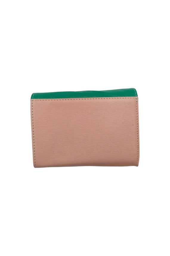 Carteras multicolor de piel reciclada Soruka con solapa animal print, diseño artesanal sostenible Samarkanda.