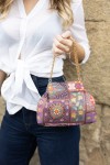 Bolso Bombonera Fiesta India Fucsia Bolso Bombonera Fiesta India Fucsia
