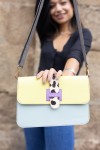 Bolso Multicolor Piel Solapa Animal Print Reversible Loop by Soruka Bolso Multicolor Piel Solapa Animal Print Reversible Loop by Soruka