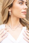 Gargantilla Samarkanda en plata de ley con perlas naturales y piedras semipreciosas multicolor. Gargantilla Samarkanda en plata de ley con perlas naturales y piedras semipreciosas multicolor.