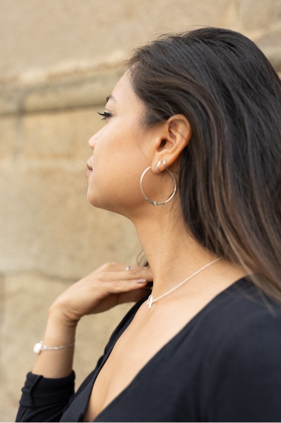 Aros de Plata Wurst Bali Nudo Central Aros de Plata Wurst Bali Nudo Central