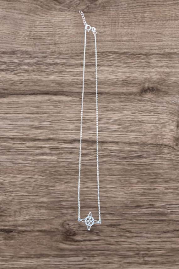 Collar Marewa Nudo de Brujas en Plata de Ley