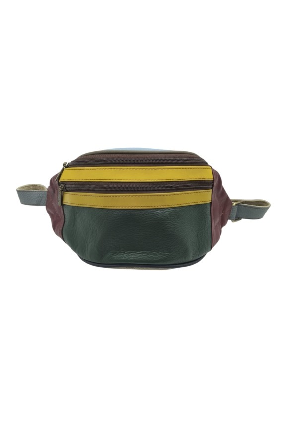 Riñonera Moon Plain Verde By Soruka