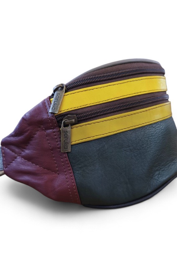 Riñonera Moon Plain Verde By Soruka