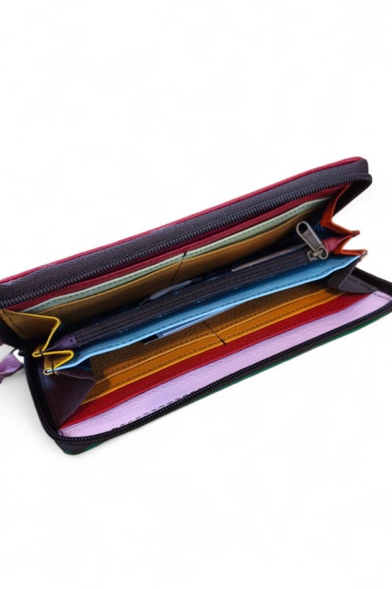 Cartera Carla Verde Animal Print By Soruka