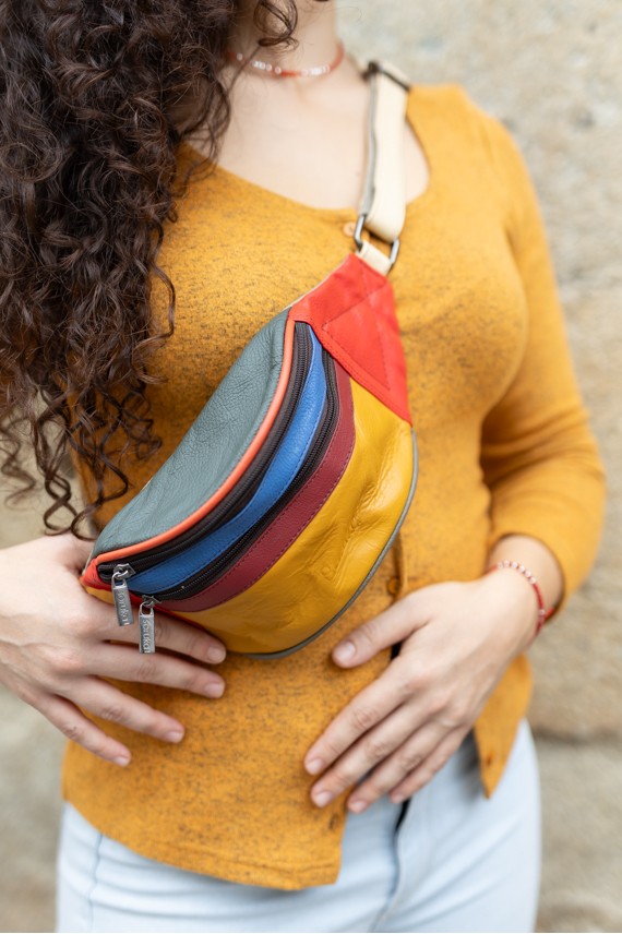 Riñonera Moon Plain Mostaza By Soruka