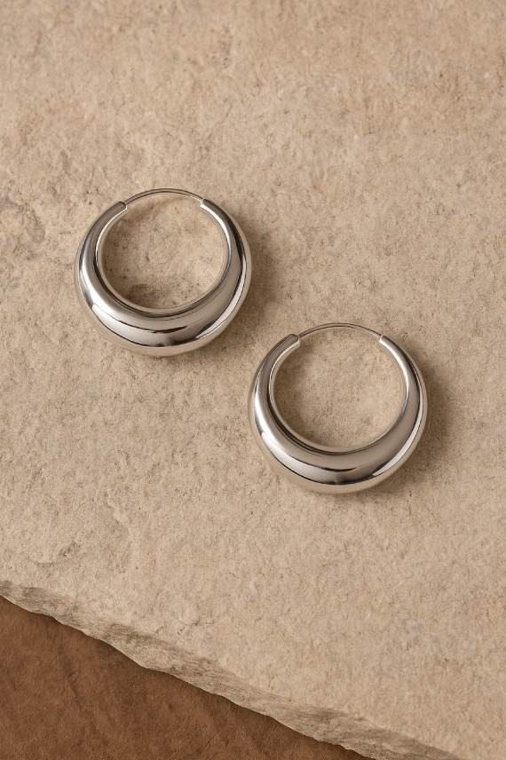 Aros Plata de Ley Pirata 45 mm