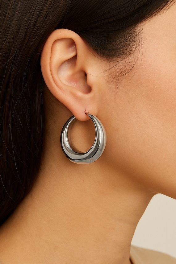 Aros Plata de Ley Pirata 45 mm