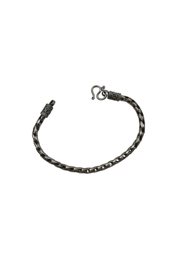 Pulsera Plata cordón Bali