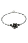 Pulsera Plata Flor