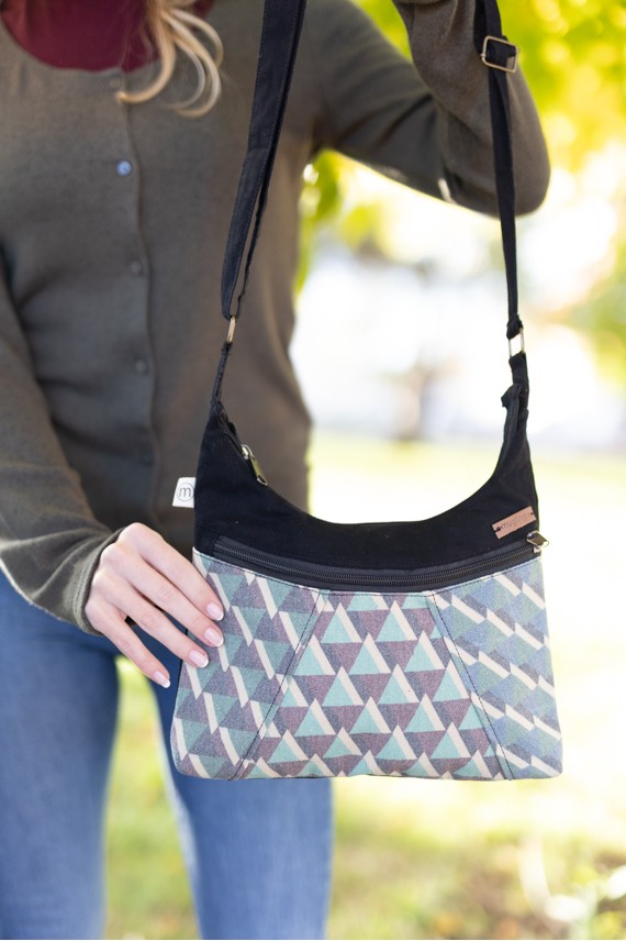 Bolso algodón geométrico Baiana