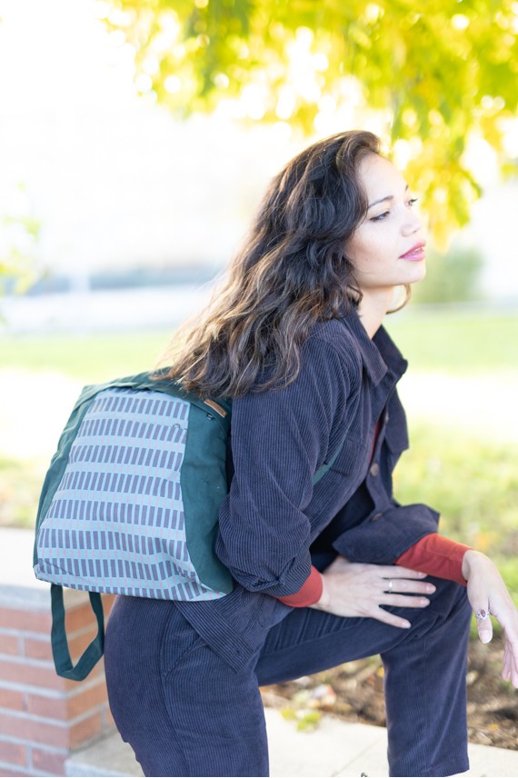 Mochila y Bolso Ranks impermeable Algodón