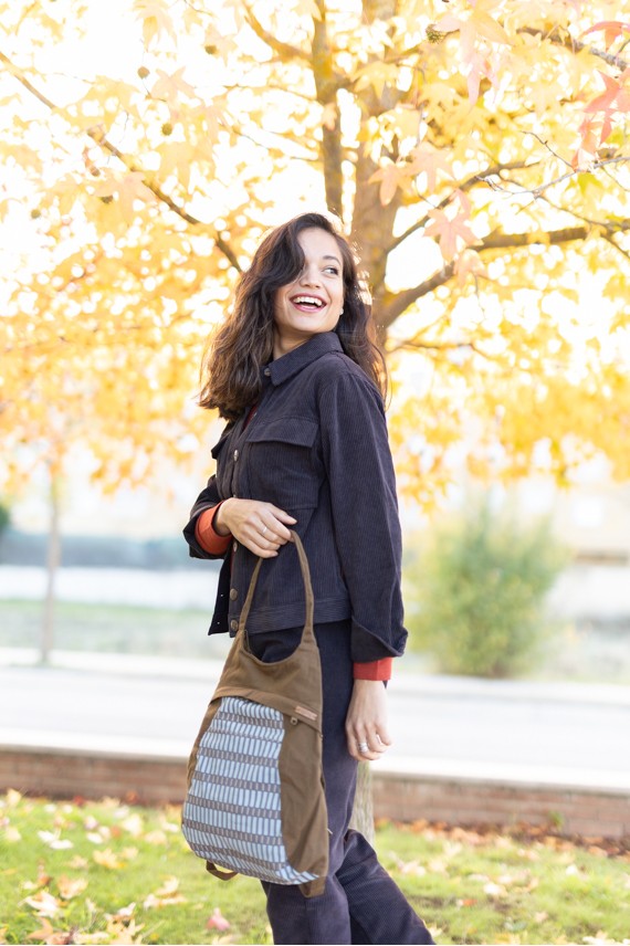 Mochila y Bolso Ranks impermeable Algodón