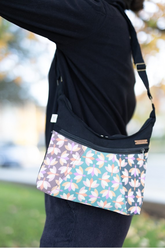 Bolso algodón impermeable pequeño Loto