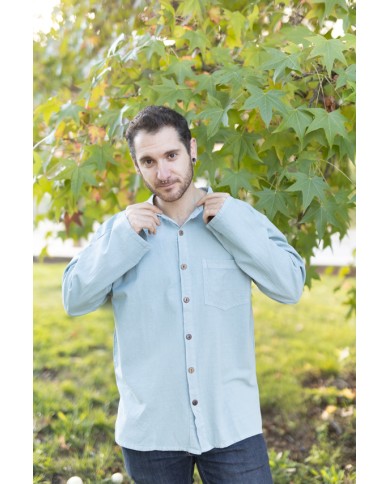 Camisa Bruchiamo Algodón Manga Larga