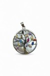 Colgante Plata Árbol Vida Circonitas