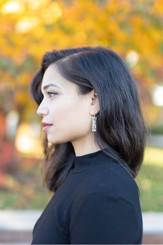 Pendientes Plata Calada Motivos Étnicos