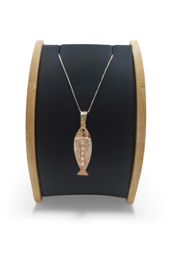 Colgante plata Pescado ecléctico