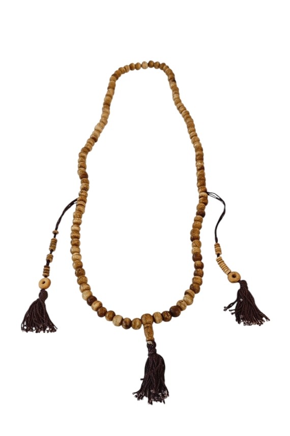 Collar/Pulsera Japa Mala de Agarwood Tibetano