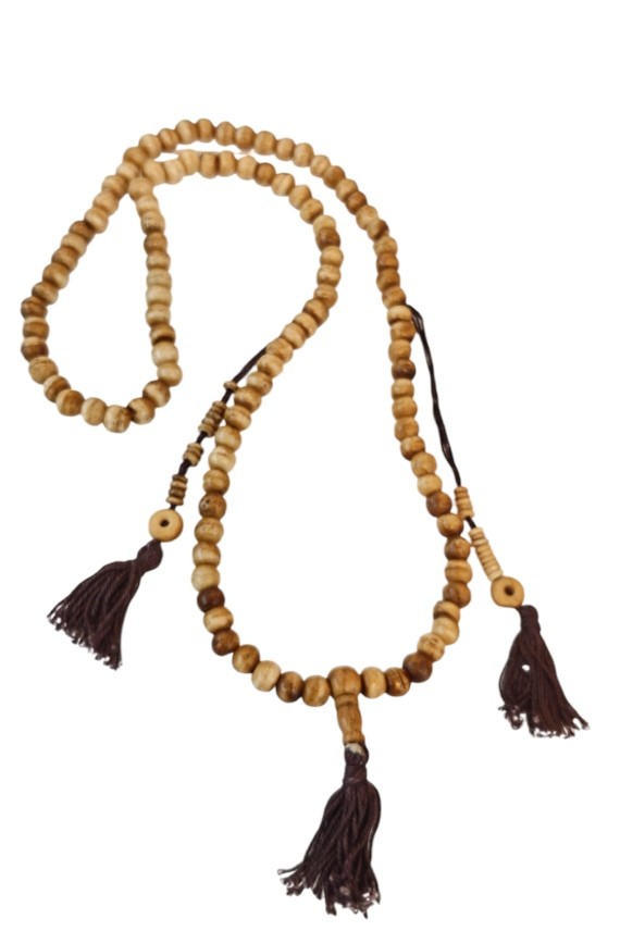 Collar/Pulsera Japa Mala de Agarwood Tibetano
