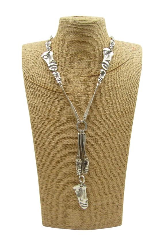 Collar Rostros Étnicos de Zamak