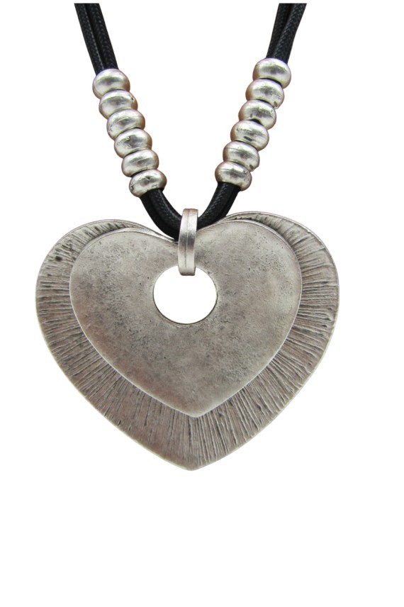 Collar Corazón Hestia Zamak