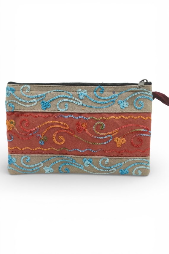 Bolso de Mano Étnico Bordado C