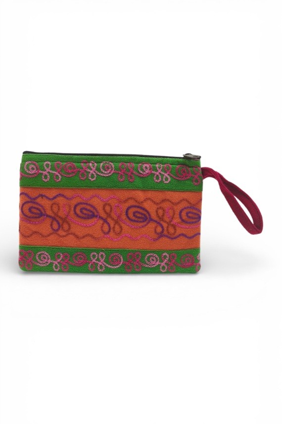 Bolso de Mano Étnico Bordado F