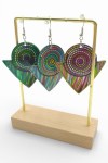 Pendientes Geométricos Étnicos Multicolor