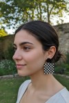 Pendientes Cuadrados Chess