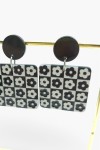 Pendientes Cuadrados Flower