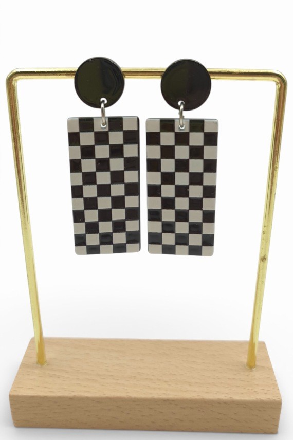 Pendientes Alargados Chess