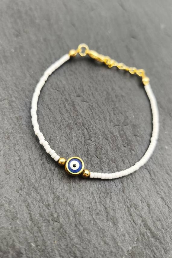 Pulsera Cuentas Ojo Protector