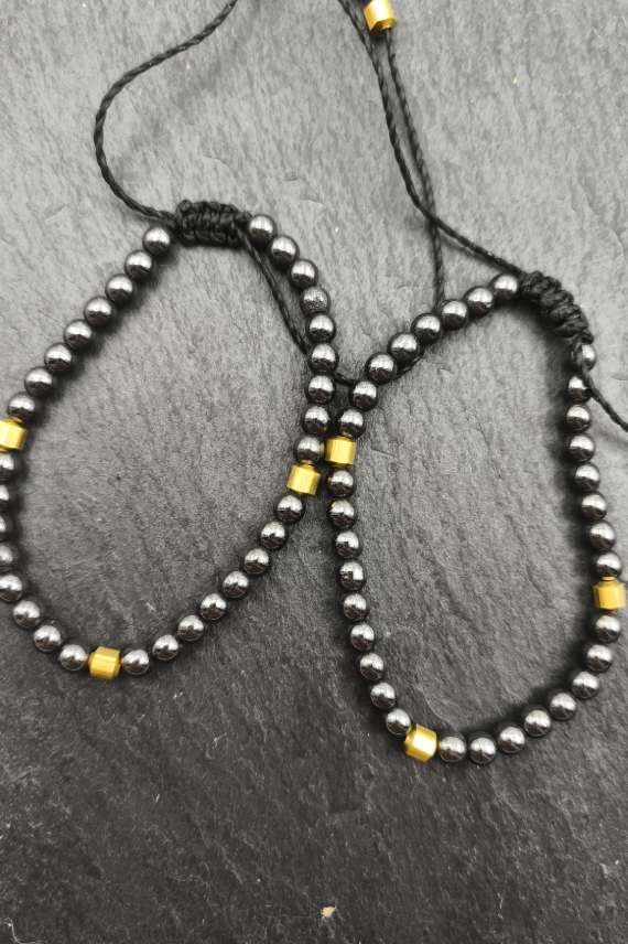 Pulsera Hematita Ajustable