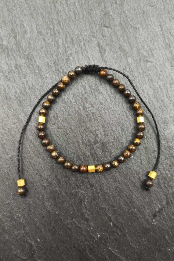 Pulsera Ojo de Tigre Ajustable