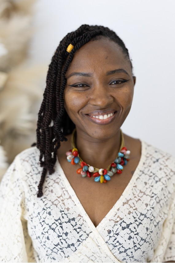 Collar Conchas Flores de Mar Arco Iris