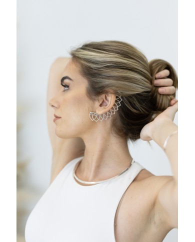 Pendientes Ear Cuff Mandala