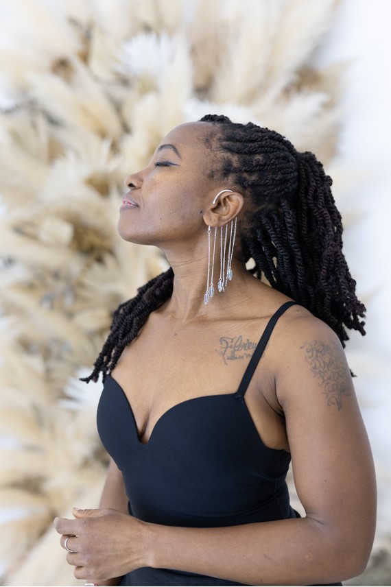 Pendientes Ear Cuff Alma Libre Plumas