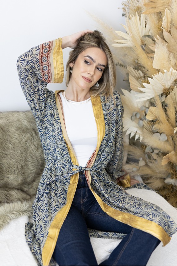 Kimono Wonder algodón boho orgánico