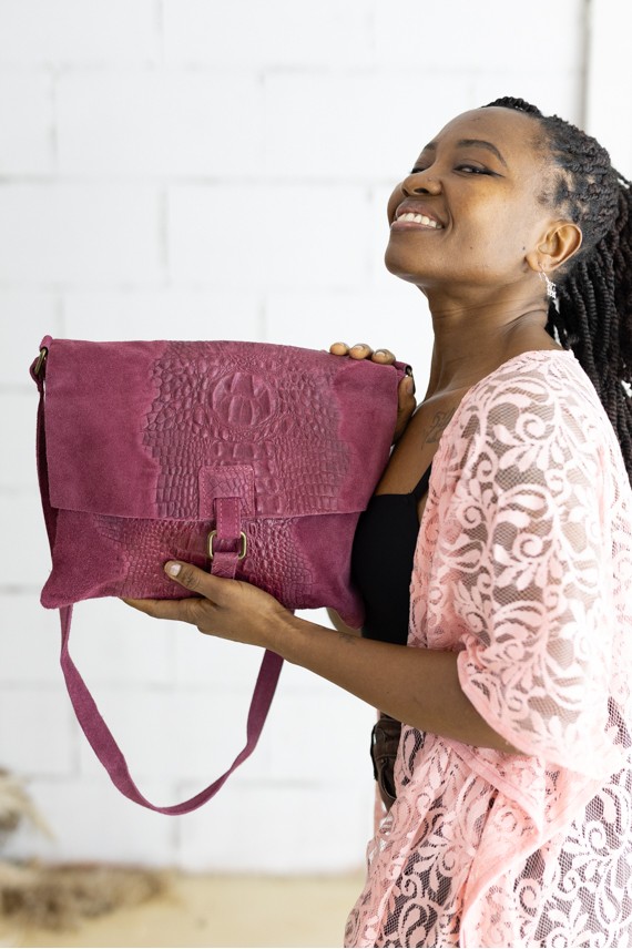 Bolso Bandolera Piel Ajgar