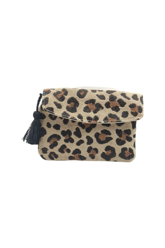 Monedero Algodón Animal Print