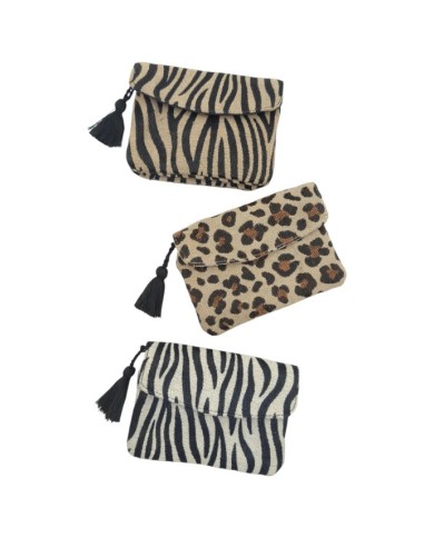 Monedero Algodón Animal Print