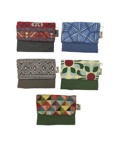 Monedero de Algodón Estampado Artesanal