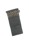 Monedero de Algodón Estampado Leopardo